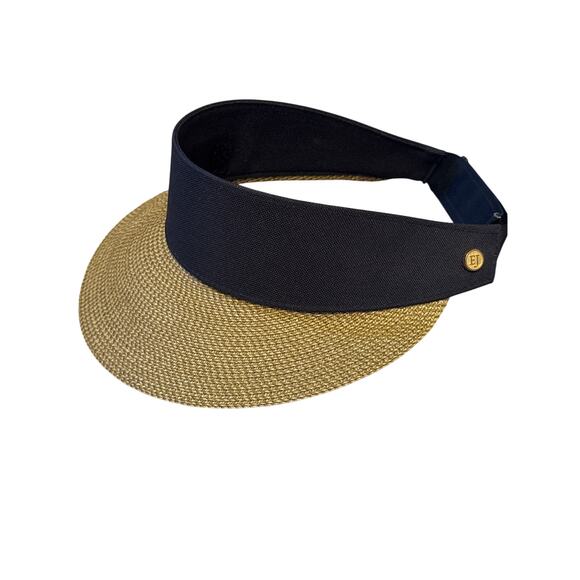 Eric Javits Champ Squishee straw visor - Picture 2 of 11